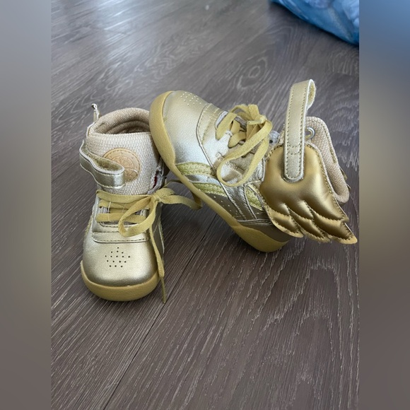 Reebok Freestyle Hi DC Wonder Woman Gold (TD) - Picture 1 of 8
